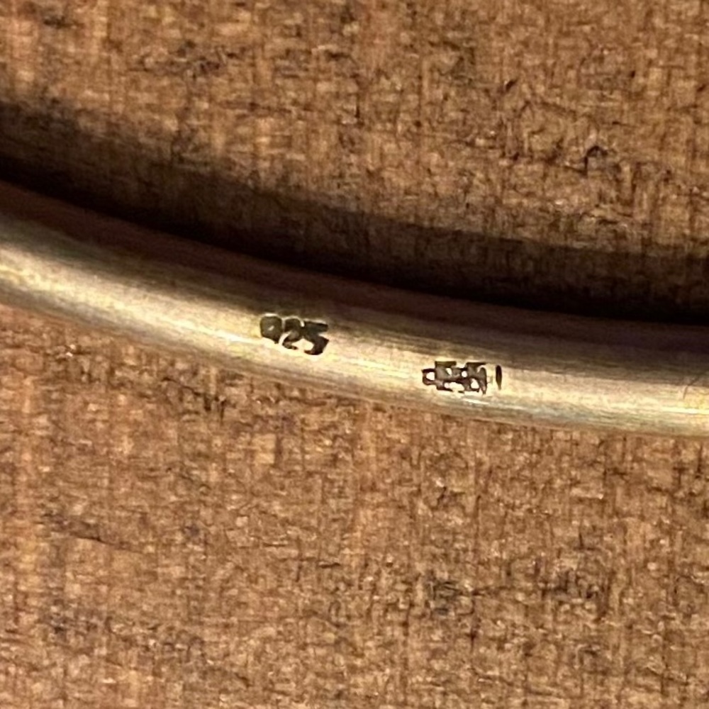 Vintage Sterling silver collar necklace - Picture 2 of 2